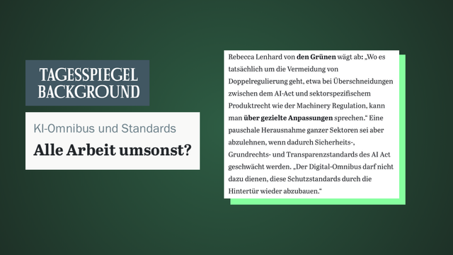 Digital-Omnibus und AI-Act: Doppelregulierung vermeiden