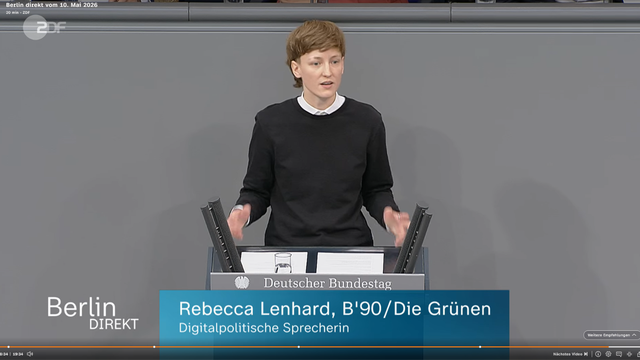 Meine Kritik an Digitakminister Wildberger in der ZDF-Sendung "Berlin direkt"