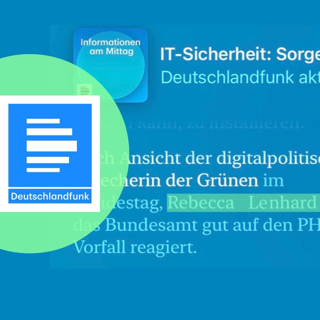 Gespräch mit dem Deutschlandfunk zu PHP-Sicherheitslücken und KI-Sicherheit